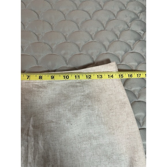 Banana Republic Size 4 Linen Blend Lined Above-Knee Skirt Coastal NWT - Picture 5 of 6